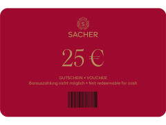 Value voucher € 25,- 1