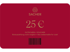 Value voucher € 25,- 1