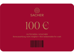 Value voucher € 100,- 1
